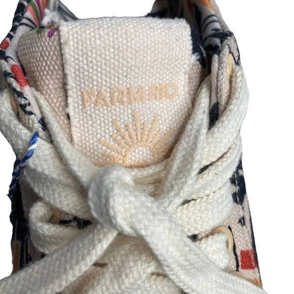 Farm Rio Bird Paradise Platform Sneaker  Sz: 6.5 - Picture 9 of 13